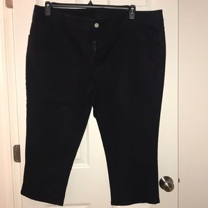 Plus Capri 26 fabric cot/rayon/poly/Lycra/spandex